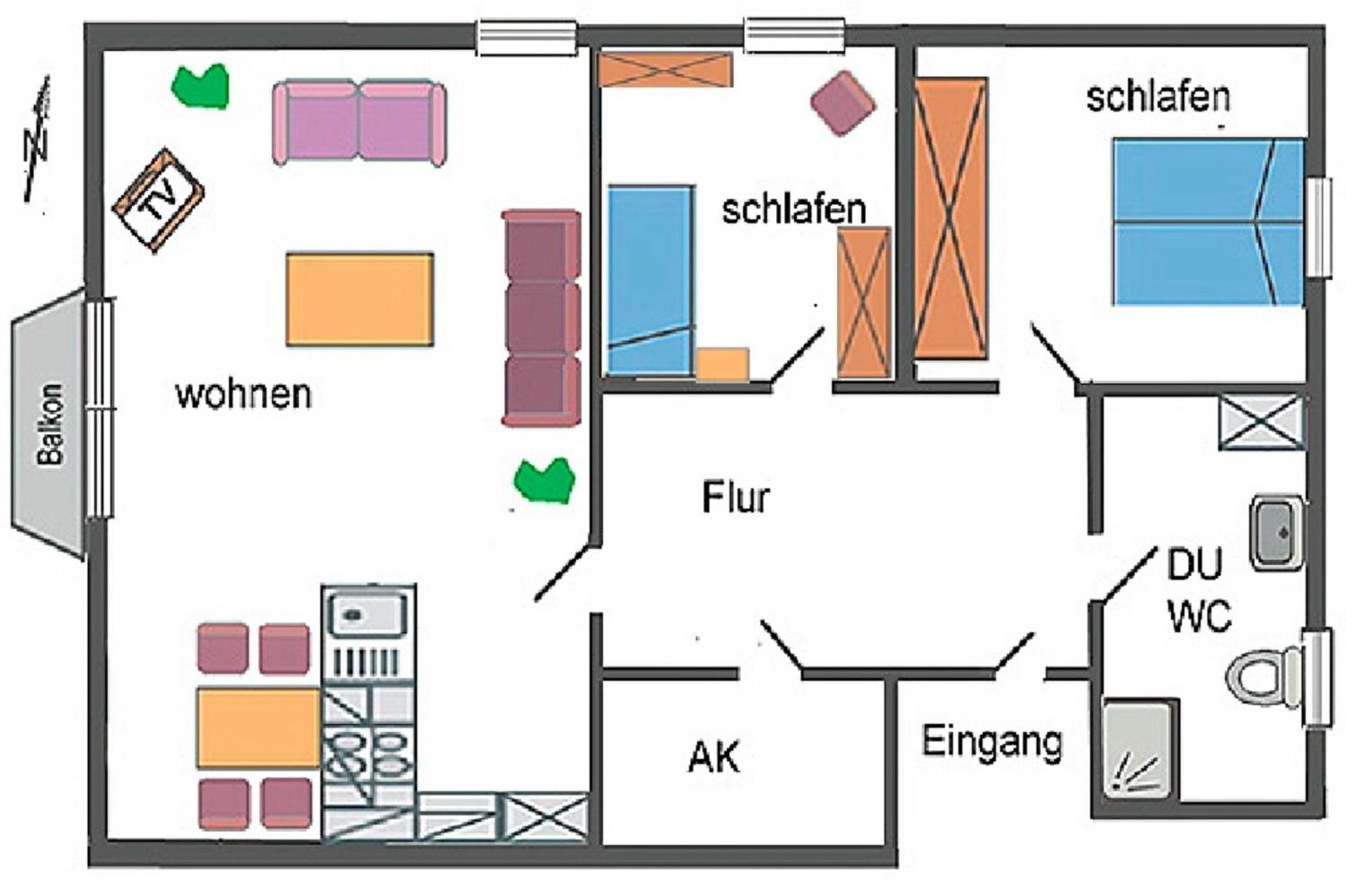 Kranich Iii, Whg 14 Apartment Zingst Ngoại thất bức ảnh